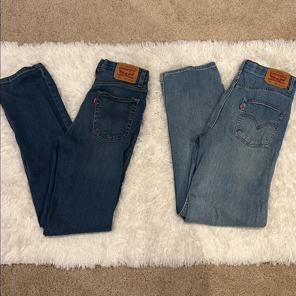 514 Levi's Light Blue Denim